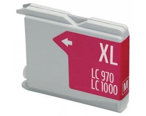 CARTUCHO COMP. BROTHER LC1000XL/LC970XL MAGENTA 26.6
