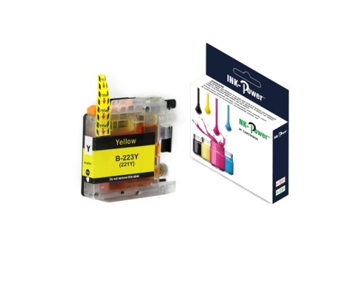 CARTUCHO COMP. BROTHER LC223Y AMARILLO  9 ML