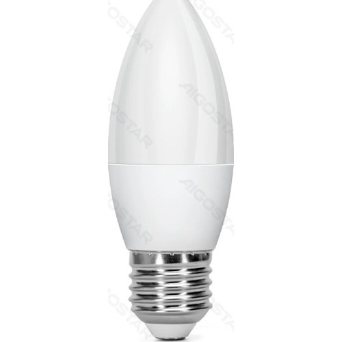 BOMBILLA LED C37-E27 6W 6500K LUZ FRIA 510LM AIGOSTAR (Espera 4 dias)-SX0 BOMBILLA LED C37-E27 6W 6500K LUZ FRIA 510LM AIGOSTAR (Espera 4 dias)