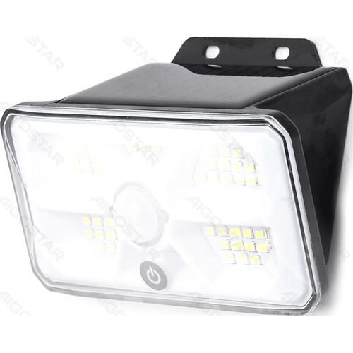 APLIQUE SOLAR LED 5600K SENSOR MOVIMIENTO NEGRO AIGOSTAR (Espera 4 dias)-SX1 APLIQUE SOLAR LED 5600K SENSOR MOVIMIENTO NEGRO AIGOSTAR (Espera 4 dias)