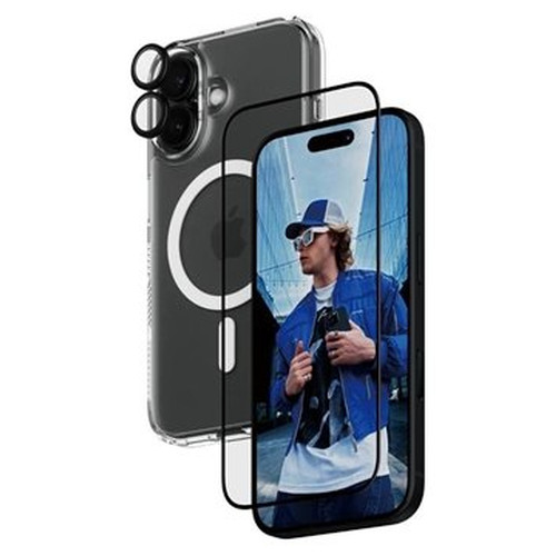 PanzerGlass 3-in-1 Bundle Proteccion iPhone 16-SX10 PanzerGlass 3-in-1 Bundle Proteccion iPhone 16