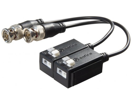 SAFIRE Transceptor pasivo por par trenzado SAFIRE - Optimizado para HDTVI, HDCVI y AHD - 1 canal de