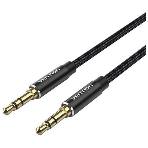 CABLE AUDIO ESTEREO JACK 3.5/M JACK 3.5/M 0.5 M NEGRO VENTION (Espera 4 dias)-SX2 CABLE AUDIO ESTEREO JACK 3.5/M JACK 3.5/M 0.5 M NEGRO VENTION (Espera 4 dias)