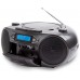 ALTAVOCES BLUETOOTH CON LECTOR DE CD MP3 CASETES Y USB