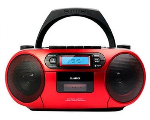 ALTAVOCES BLUETOOTH CON LECTOR DE CD MP3 CASETES Y USB