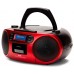 ALTAVOCES BLUETOOTH CON LECTOR DE CD MP3 CASETES Y USB