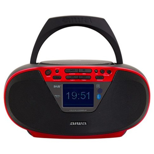 RADIO CD BLUETOOTH PORTABLE AIWA BOOMBOX-SX18 RADIO CD BLUETOOTH PORTABLE AIWA BOOMBOX