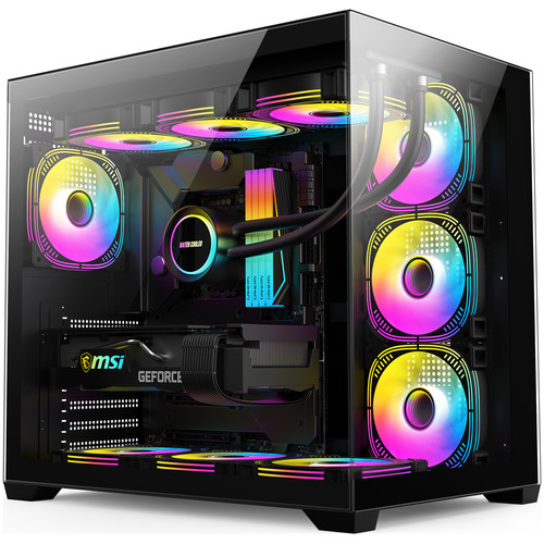 CAJA SEMITORRE ATX ZAAH A-RGB NEGRO BITFENIX (Espera 4 dias)