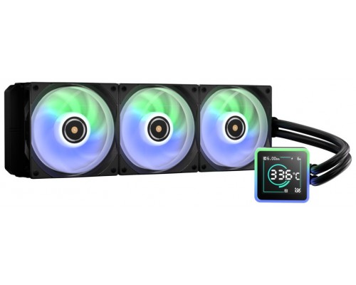 REFRIGERACION LIQUIDA KUZY AIO LCD 360 A-RGB BLACK BITFENIX (Espera 4 dias)