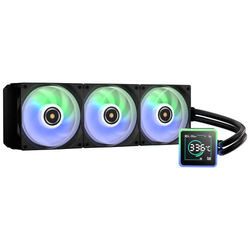 REFRIGERACION LIQUIDA KUZY AIO LCD 360 A-RGB NEGRO BITFENIX (Espera 4 dias)