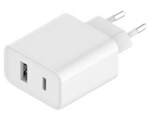 CARGADOR  USB-C XIAOMI PARED MI 33W CHARGER X USB A