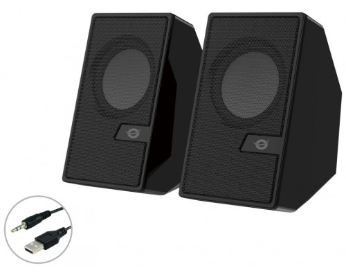 ALTAVOCES 2.0 CONCEPTRONIC BJORN02B 6W COLOR NEGRO