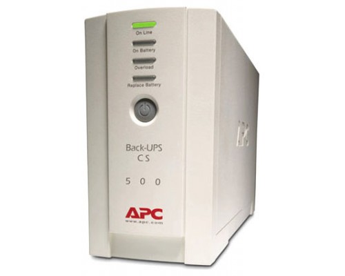 SAI 500VA/300W APC BACK UPS 500 (ECO TASAS INCLUIDAS)