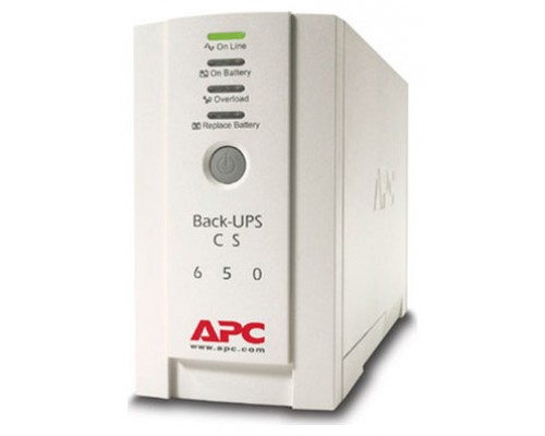 SAI APC BK650EI  BACK UPS 650VA 400W 4xIEC (ECO TASAS