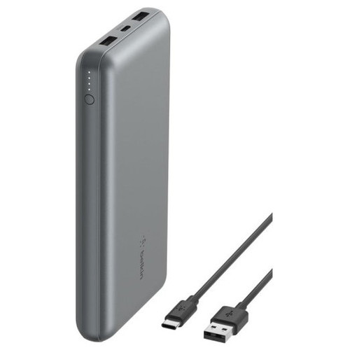 BELKIN 20K POWER BANK 15W SPACE GREY (Espera 4 dias)-SX10 BELKIN 20K POWER BANK 15W SPACE GREY (Espera 4 dias)