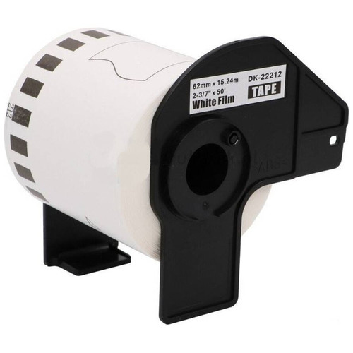 GENERICA BROTHER DK22212 - Etiquetas Genericas de Tamaño personalizado - Ancho 62mm x 15,24 metros-SX1 GENERICA BROTHER DK22212 - Etiquetas Genericas de Tamaño personalizado - Ancho 62mm x 15,24 metros