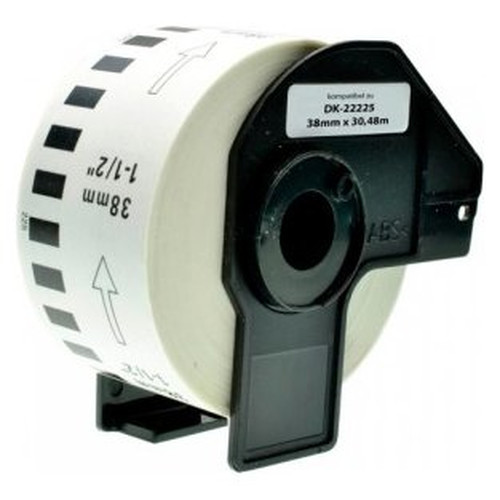 GENERICA BROTHER DK22225 - Etiquetas Genericas de Tamaño personalizado - Ancho 38mm x 30,48 metros-SX0 GENERICA BROTHER DK22225 - Etiquetas Genericas de Tamaño personalizado - Ancho 38mm x 30,48 metros