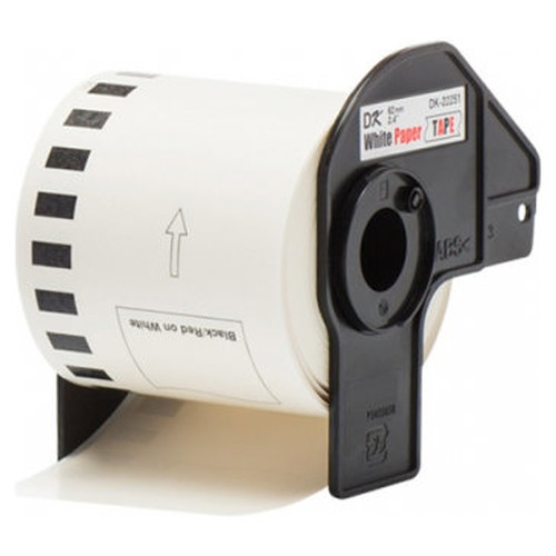 GENERICA BROTHER DK22251 - Etiquetas Genericas de Tama&ntilde;o personalizado - Ancho 62mm x 15,24 metros