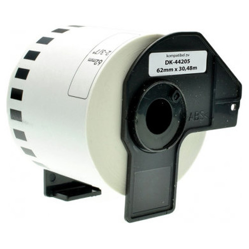 GENERICA BROTHER DK44205 - Etiquetas Removibles Genericas de Tamaño personalizado - Ancho 62mm x 15,-SX1 GENERICA BROTHER DK44205 - Etiquetas Removibles Genericas de Tamaño personalizado - Ancho 62mm x 15,