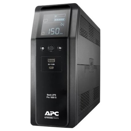 APC BR1600SI sistema de alimentaci&oacute;n ininterrumpida (UPS) L&iacute;nea interactiva 1,6 kVA 960 W 8 salidas AC (Espera 4 dias)