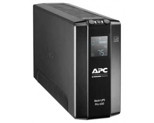APC BR650MI sistema de alimentación ininterrumpida (UPS) Línea interactiva 0,65 kVA 390 W 6 salidas AC (Espera 4 dias)