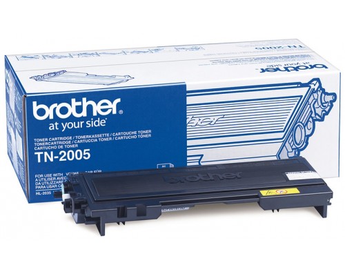 TONER BROTHER TN2005 NEGRO 1.500PAG (Espera 4 dias)