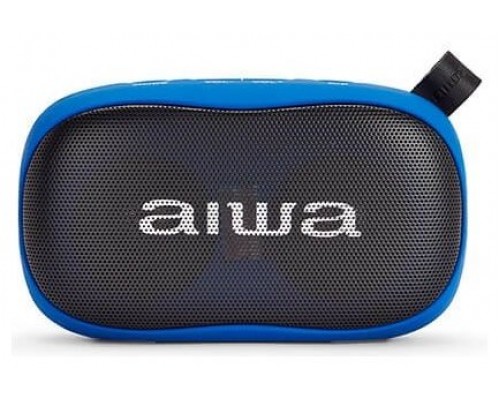 ALTAVOZ BLUETOOTH AIWA BS-110 BLUE BT 5.0 MICRO