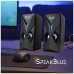 Altavoces Gaming LED Azul 3WX2 SpeakBlue Biwond (Espera 2 dias)