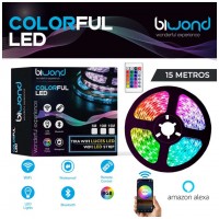 Tira LED WiFi Biwond Colorful 15M (Espera 2 dias)