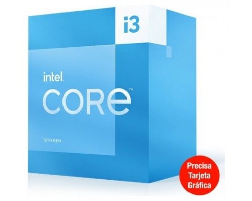 Intel Core i3 13100F 3.4Ghz 12MB LGA 1700 BOX
