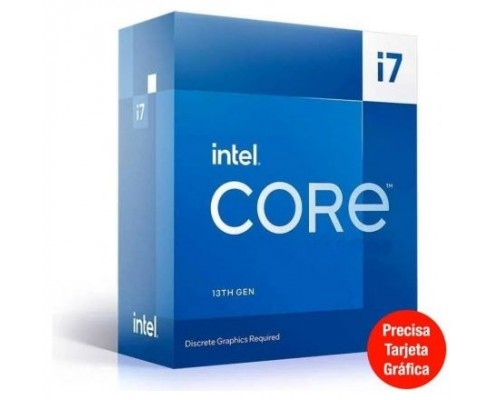 MICRO INTEL CORE I7-13700F 2.1/5.1GHZ LGA1700 RAPTOR (Espera 4 dias)