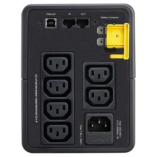 APC BX950MI sistema de alimentaci&oacute;n ininterrumpida (UPS) L&iacute;nea interactiva 0,95 kVA 520 W 6 salidas AC (Espera 4 dias)
