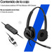 HP Poly Auriculares con cable USB estéreo Mission 425 (paquete) (Espera 4 dias)-SX12 HP Poly Auriculares con cable USB estéreo Mission 425 (paquete) (Espera 4 dias)