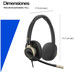 HP Poly Auriculares con cable USB estéreo Mission 825 (Espera 4 dias)-SX23 HP Poly Auriculares con cable USB estéreo Mission 825 (Espera 4 dias)