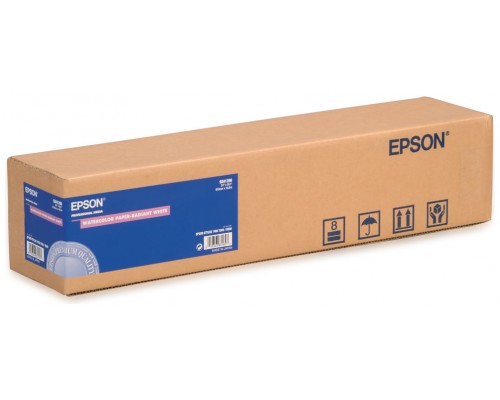 Epson GF Papel Watercolor Radiant White, 24" x 18m, 190g/m2