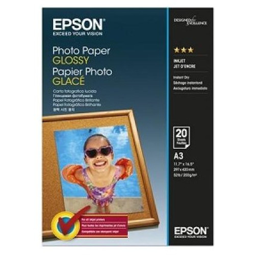 Photo Paper Glossy - A3 - 20 Hojas