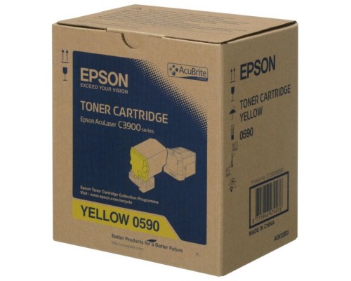 Epson ACULASER C3900N/CX37DN Toner Amarillo 6.000 Paginas