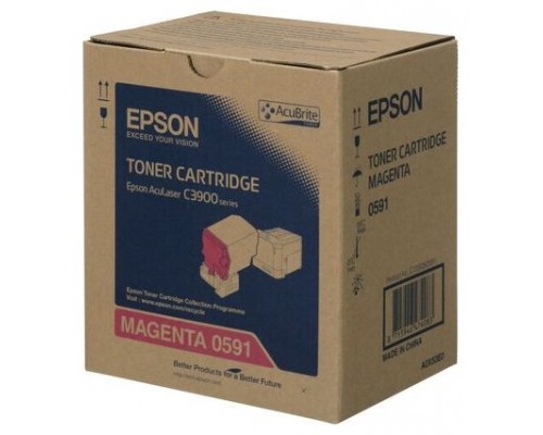 Epson ACULASER C3900N/CX37DN Toner Magenta 6.000 Paginas