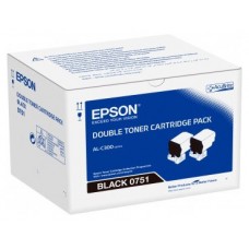EPSON Doble pack tóner Negro AL-C300
