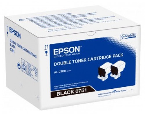 EPSON Doble pack tóner Negro AL-C300