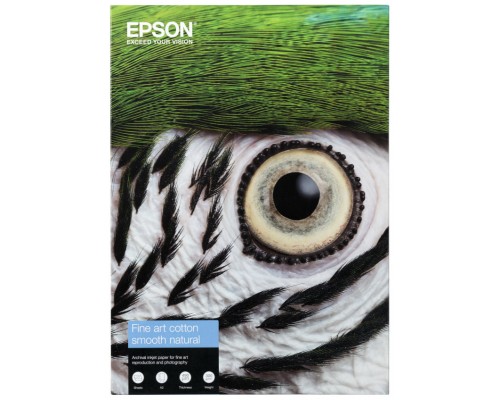 EPSON papel Fine Art Cotton Smooth Natural 300 g/m2 - A3+