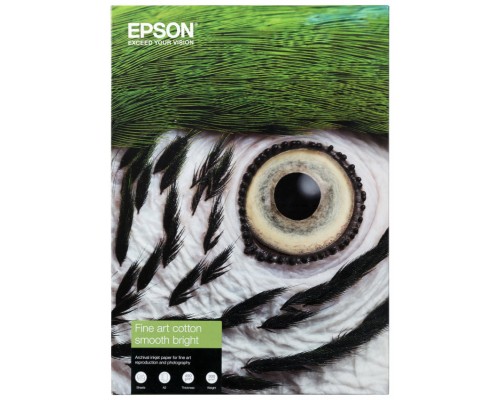 EPSON papel Fine Art Cotton Smooth Bright 300 g/m2 - A2