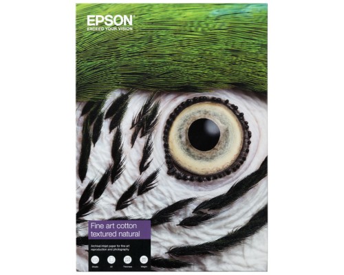 EPSON papel Fine Art Cotton Textured Natural 300 g/m2 - A4