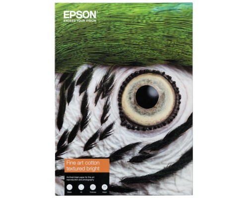 EPSON papel Fine Art Cotton Textured Bright 300 g/m2 - A3+