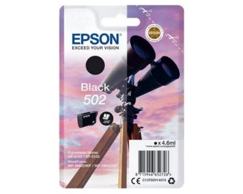 Epson Cartucho 502 Negro