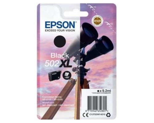 EPSON Singlepack Black 502XL Ink