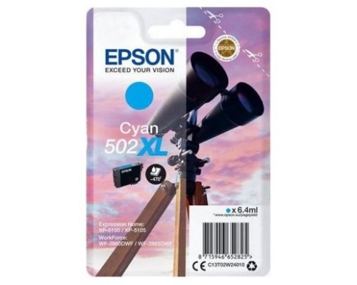 EPSON Singlepack Cyan 502XL Ink