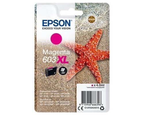 TINTA EPSON C13T03A34010 603XL MAGENTA (Espera 4 dias)