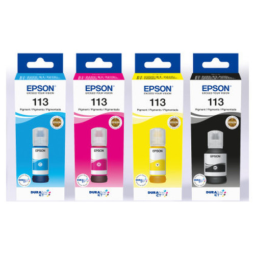EPSON Multipack 4 tintas Ecotank 113 series