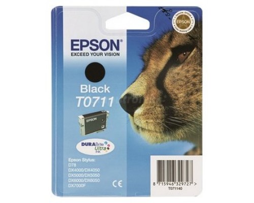 CARTUCHO EPSON NEGRO T0711